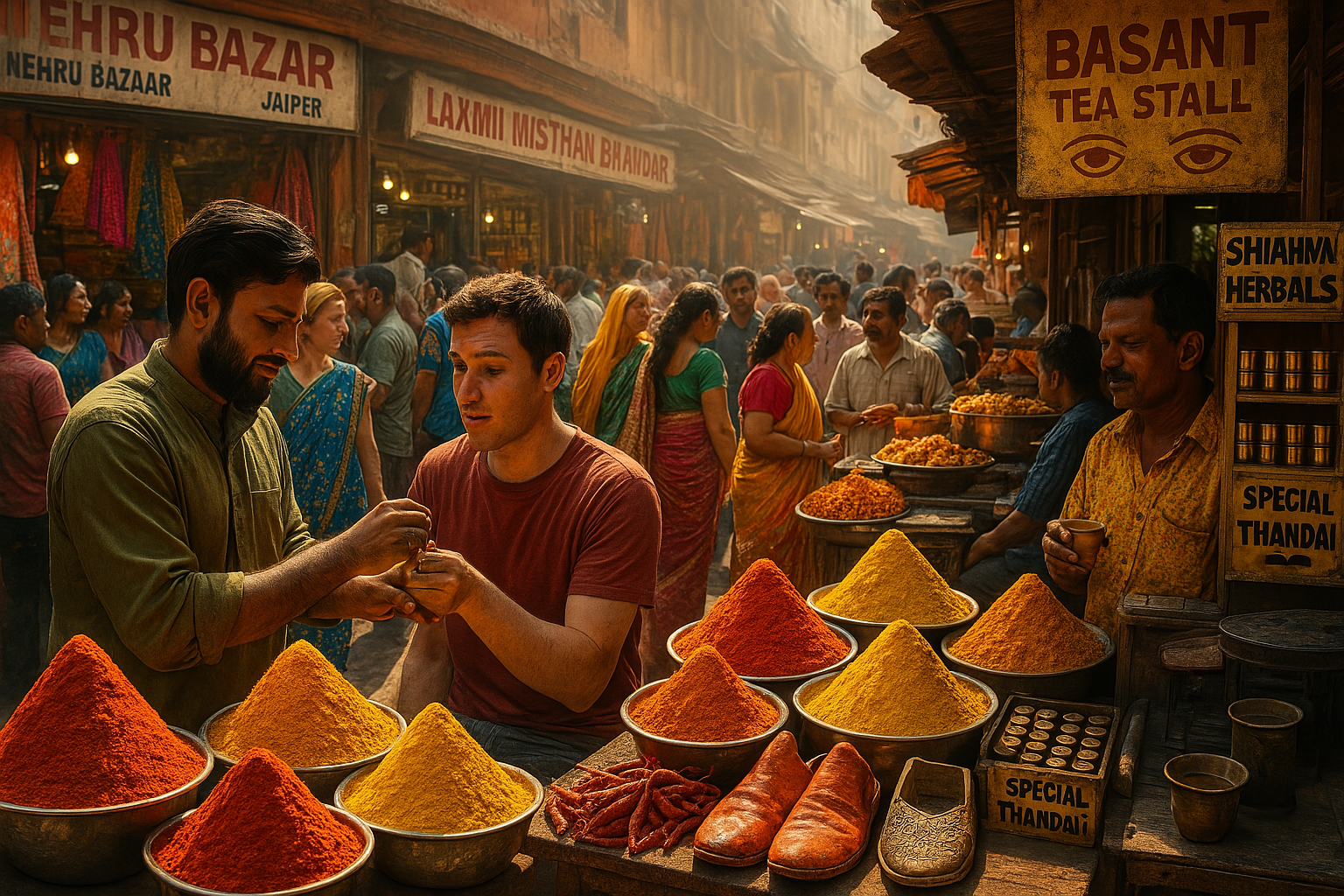 Best Markets in Jaipur-Nehru Bazaar