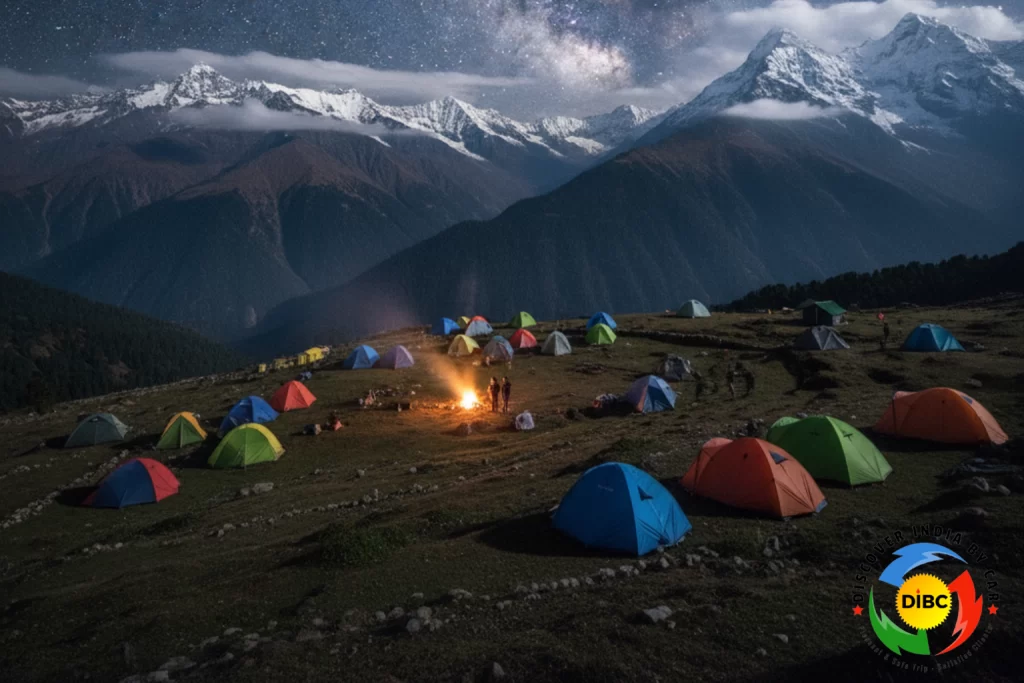 Triund Trek camping from McLeod Ganj