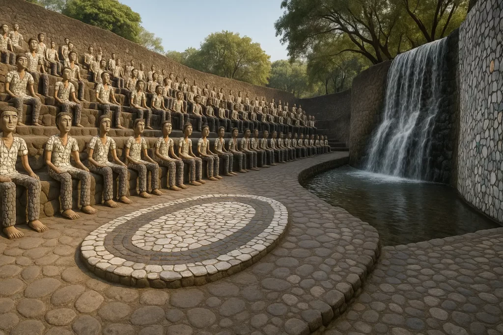 Rock Garden Chandigarh &ndash; Where Urban Waste Becomes Artistic Wonder