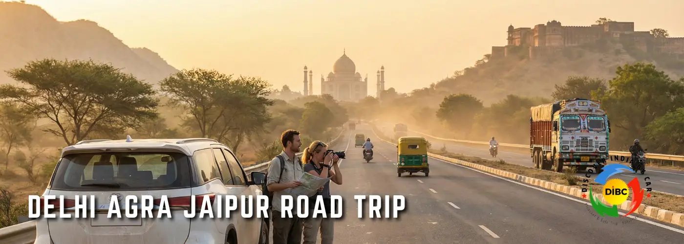 Delhi Agra Jaipur Road Trip – 7 Day Golden Triangle Guide for Foreigners
