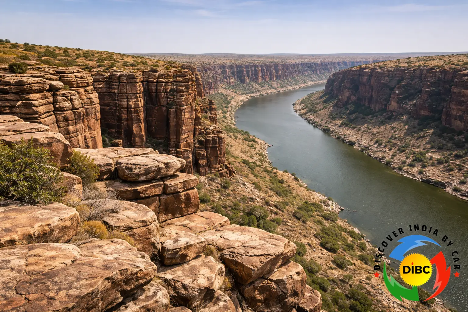Gandikota canyon Andhra Pradesh Pennar river