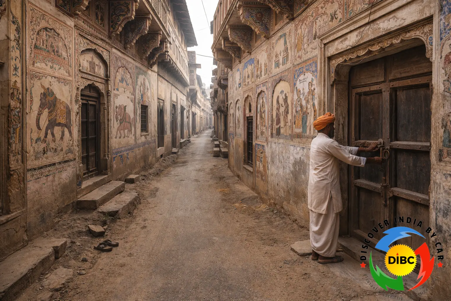Shekhawati fresco havelis Rajasthan