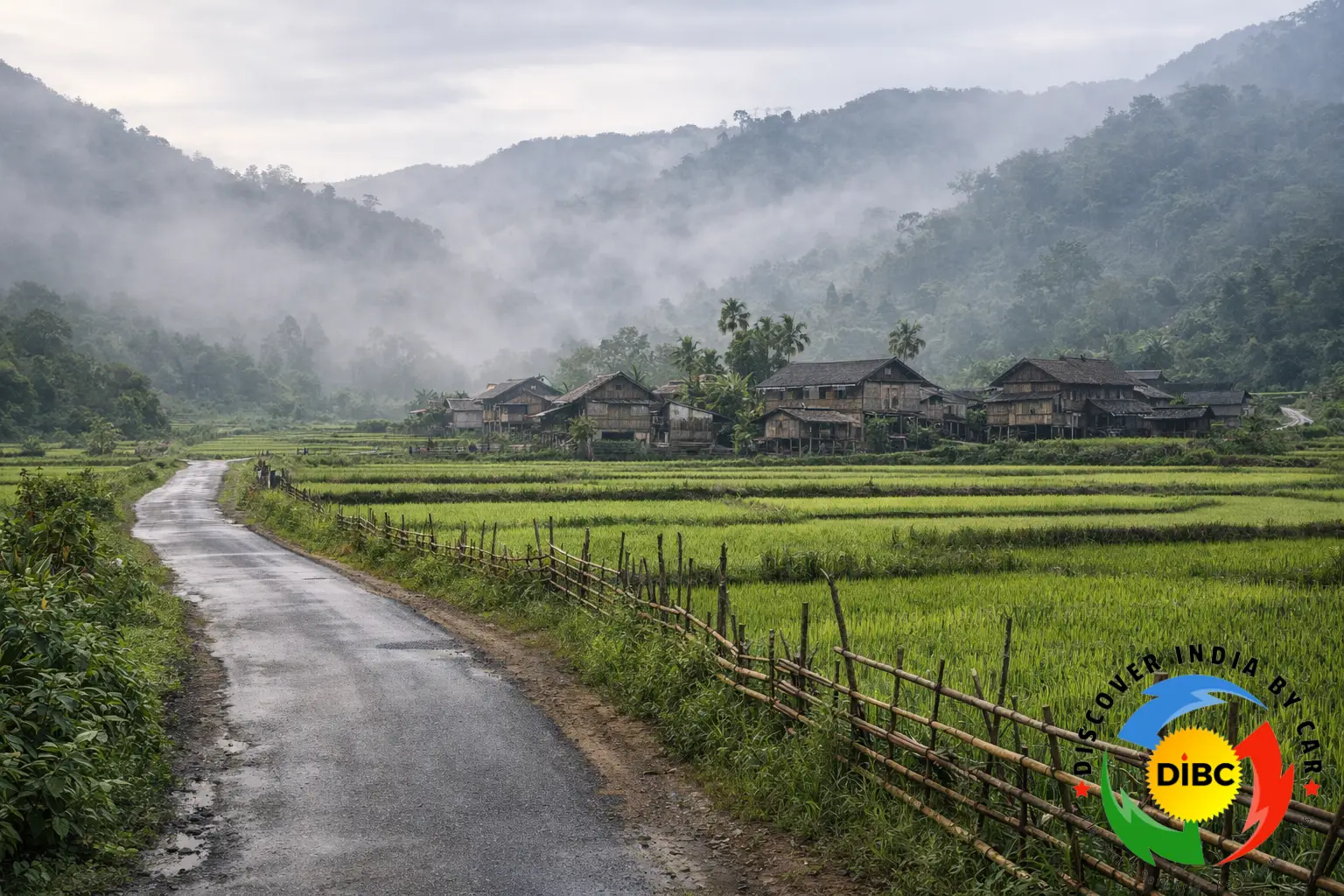 Ziro Valley Arunachal Pradesh tribal village landscape