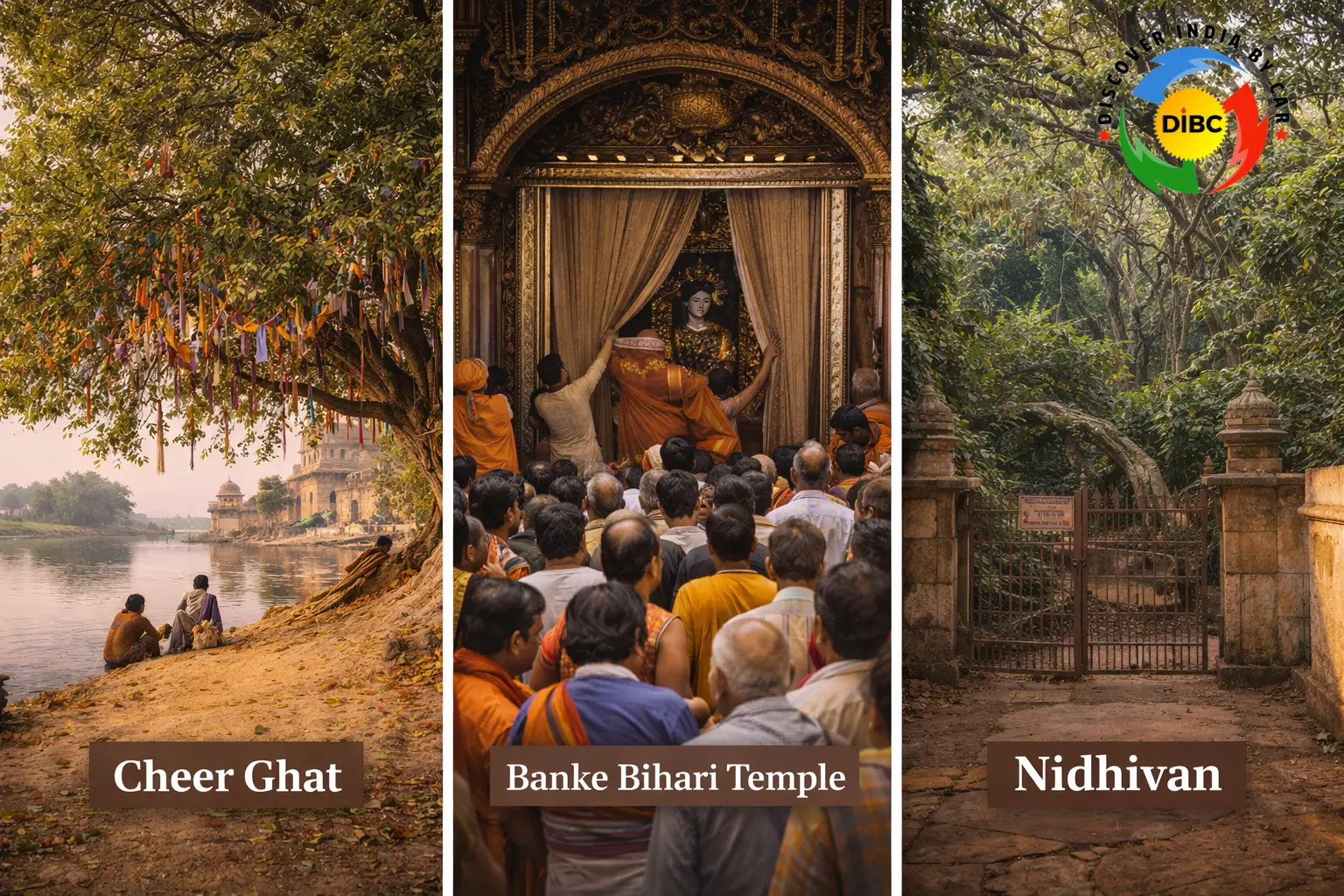 Best Ghats in Vrindavan & Nearby Hidden Temples