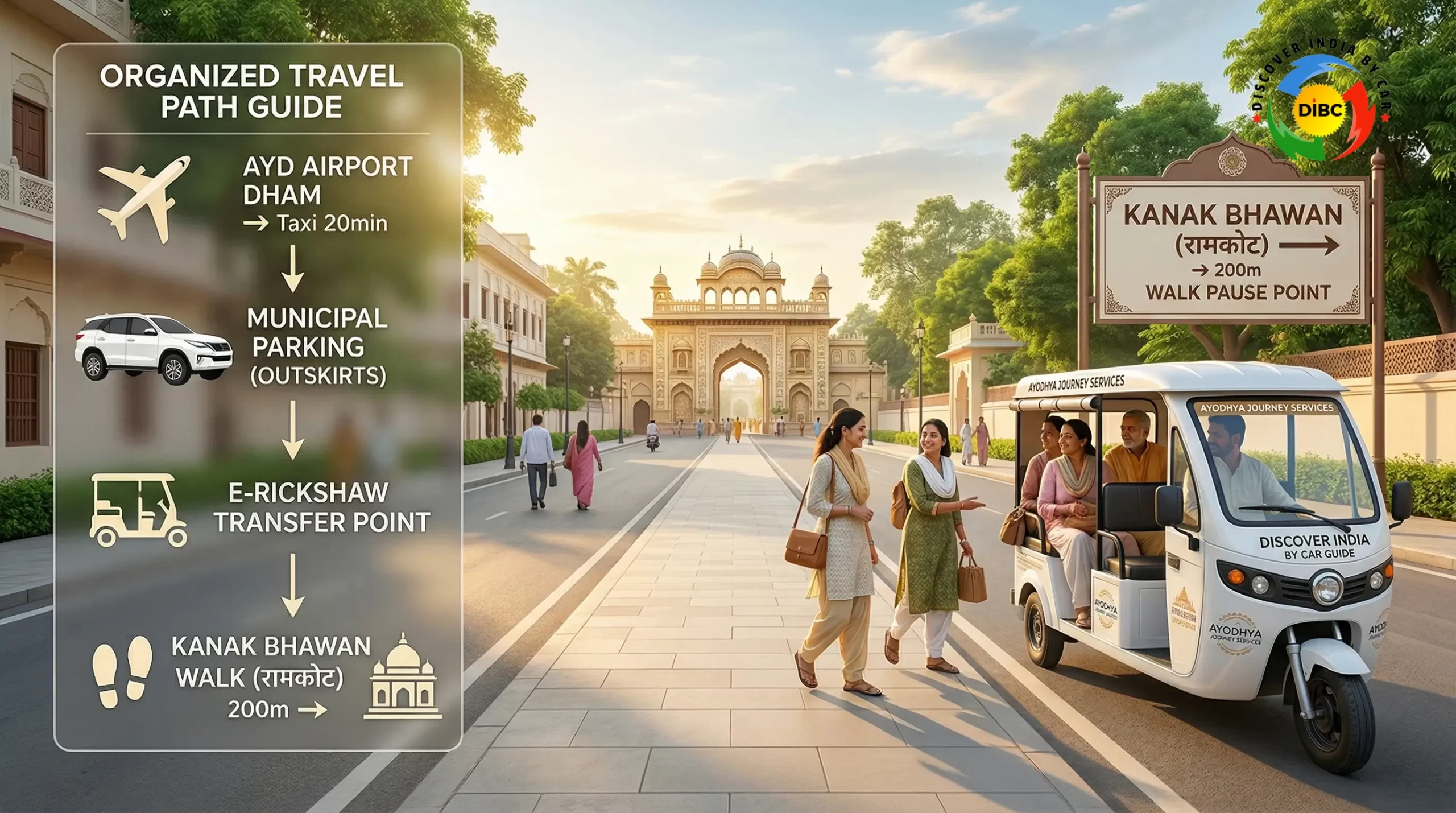 How to Reach Kanak Bhawan Ayodhya