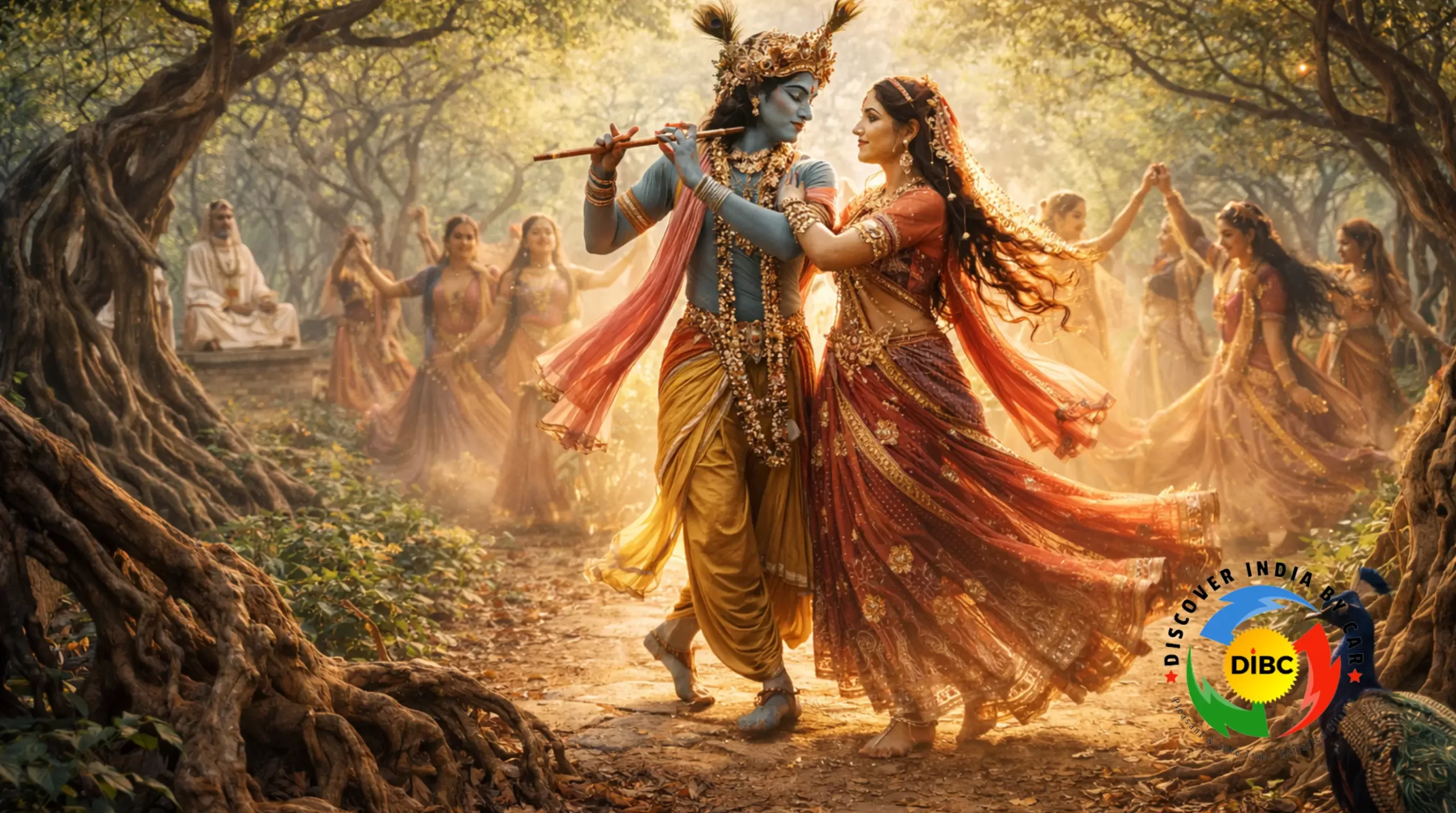 Story of Lord Krishna & Radha in Nidhivan