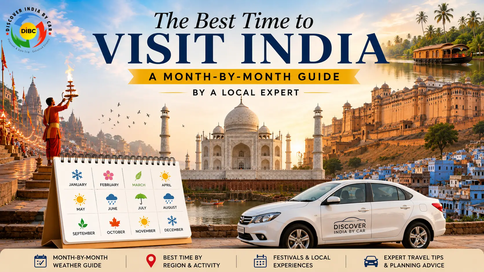 Best Time to Visit India: Month-by-Month Local Guide